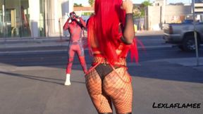 lexlaflamee vs deadpool fight/fuck outside who do you think won