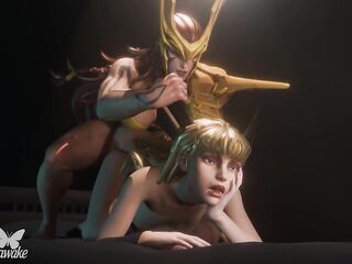 Marvel Rivals Angela Shemale hentai Screwing Magik Doggy style