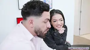 Paisley Paige In Asian Student 18+ Bangs With Hot Tutor