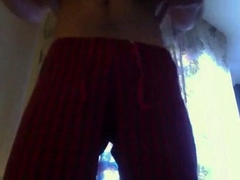 Twink Shows Off His Smooth Bubble Butt on Webcam