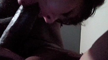 Sucking bbc like a pro