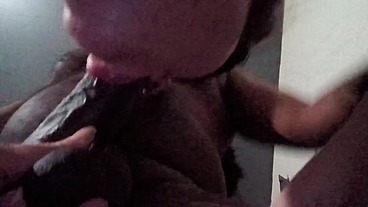 Sucking bbc like a pro