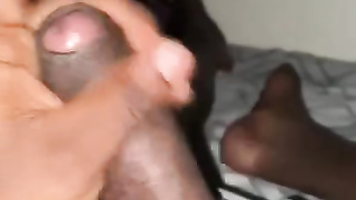 MOIST, UNCIRCUMCISED BRILLIANT TEENAGER BIG BLACK COCK FOOTAGE