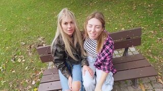 Two horny bitches are going to get nasty in POV