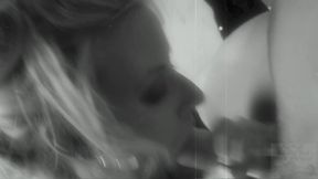 Two Busty Blondes Two Pornstars Tag Team Two Cocks as They Suck and Fuck