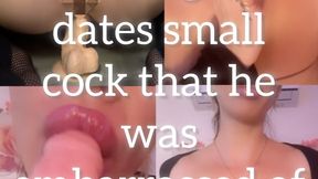 Small penis encouragement for my date that was embarrassed