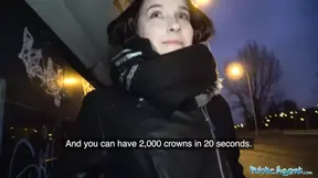 Public Porn Hot Czech car fuck after public blowjob