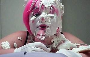 Clown pie blowjob