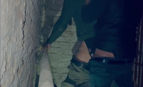 2 Military Otters rip up sans a protection in dungeon space