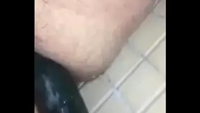 Hard Spicy Throbs Deep with Juicy Cucumber Ass Play – Steamy Latino Heat 18+