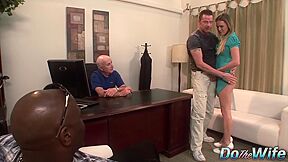 Blonde Wife Daisy Layne Fucks Right In Front Of Her Cuckold