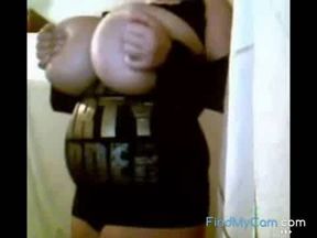 Romanian BBW Ephemeral Shows Her Big Tits on Webcam