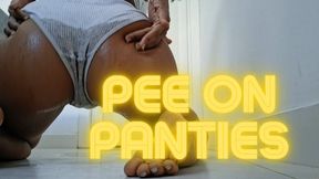 Peeing On Panties