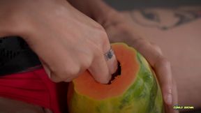 asian twink breeds a juicy papaya – homemade fleshlight fuck