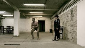 Dominatrix Mistress April - Cell 45, yard exercise