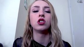 Party Slave - Glory Hole and Cum Swallowing Training with Goddess Macy