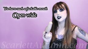 Open that fuckable mouth for me - WMV HD 1080p