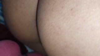 Paying with sex to the landlord and cums inside my pussy without a condom
