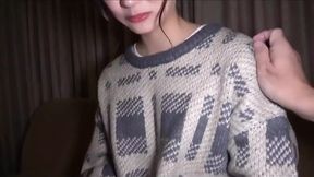 Barely-legal Asian angel gets a great blowjob and vibrator