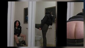 PEEING B4 LEAVING W FARTING AND SNEEZING ON YA HALLOWEEN FUN