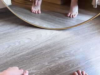 Snow White Underware Pixie Mirror Tease - Floor Ride Dream
