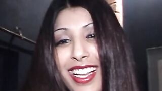 Classy Bitch Fucks Senior Man In Public Theater - Live Sex Show