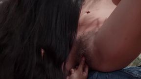 Inked Calita Fire Uses Dildo Into Kali Sudhra Tight Pussy