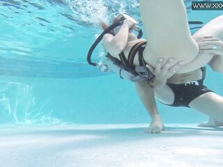 Minnie Anime being banged in the pool