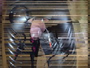 Estim e-stim electro cum milking with sperm stopper