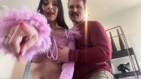 Aria Sloane Mesmerizes with Horny Teen Brunette Passion