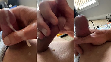 Bigcockdaddy2531 - My 1st Time Tasting My Own Cum
