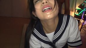 She Strokes with Trembling Hands, Holding Back Tears She Can&#039;t Explain