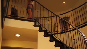 Anal N' Pussy Toy Masturbation! Busty Blonde Tasha Reign!