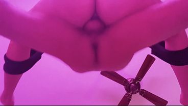 Interracial Hot Fuck On A Sex Swing