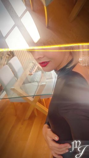 Outfit of the Day: Fetish Wetlook Catsuit - Mistress Julia