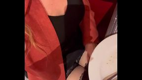 Puis par la suite au restaurant