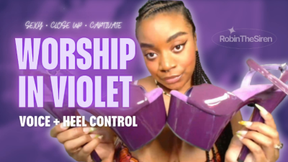 Worship In Voilet - Heel Voice Captivate Control