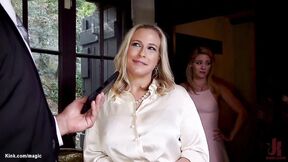 Reporter anal fucks STEPMOM & her teen