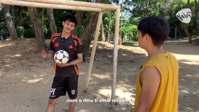 I score a goal against a boy on the field and he lets him put it up his ass