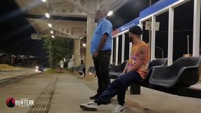 Cruising at the Bus Stop Driver and Passenger Video 1