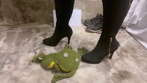 Part 3 - Crushing expensive stuffed toy with my heels