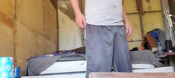 Pulling the penis