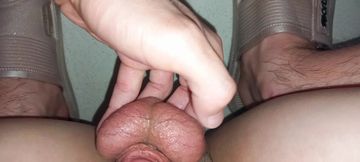 Male Intimacy Frame  Quiet Bathroom Visual