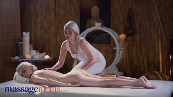 Blonde Czech Babe's Massage of Pleasure with Lovita Fate & Mia Casanova