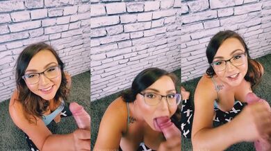 CoyWilder-- taking a big facial with my new glasses