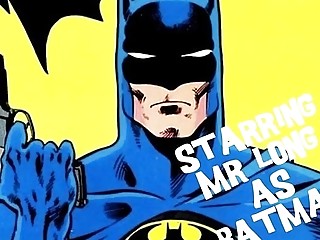 Batman CosPlay Parody with BBC Batman, Chastity Sissy BatGirl and Latex Hit Girl