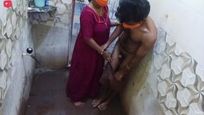 Indian Wife Funking in Bathroom in Hot Recording Video