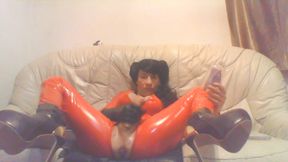 krisi in RED  latex