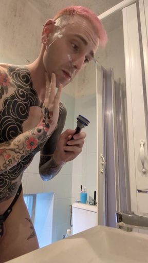 Shaved Like a Slave - *** to Obey in the Cage