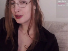 Hot brunette from squirt masturbating on webcam